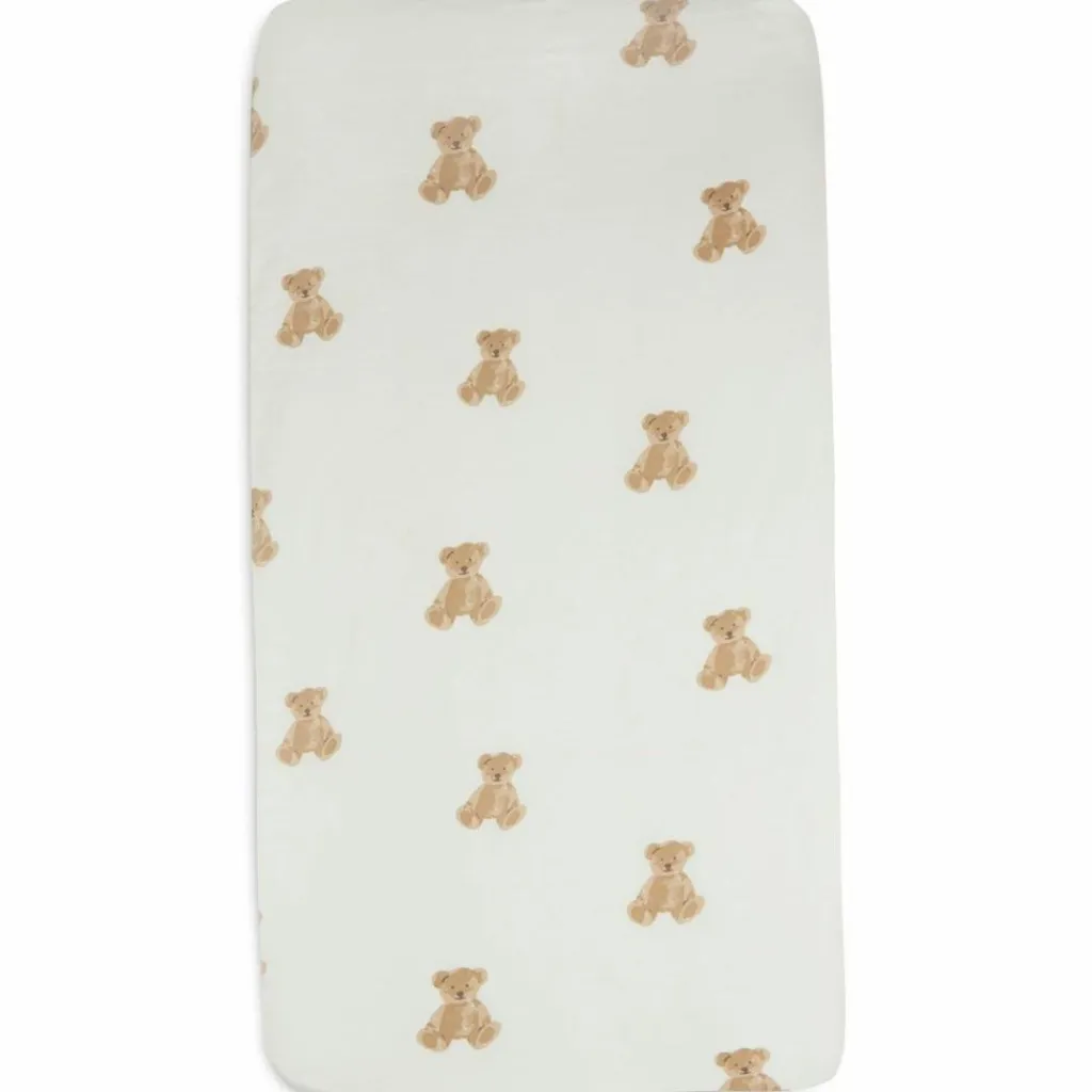 Clearance Drap housse de berceau ours Teddy Bear (40 x 80 cm) Linge De Berceau
