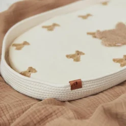 Clearance Drap housse de berceau ours Teddy Bear (40 x 80 cm) Linge De Berceau