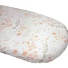 Kadolis Drap housse en coton bio Yukari Peach pour landau (72 x 33 cm)