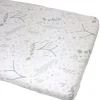 Clearance Drap housse en coton bio Yukari Tilleul (50 x 83 cm) Linge De Berceau