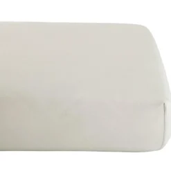 Kadolis Drap housse en coton bio Naturel (70 x 140 cm)