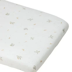 Discount Drap housse en coton bio L'Envolée (50 x 83 cm) Linge De Berceau