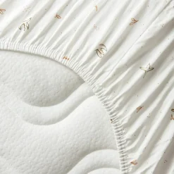 Discount Drap housse en coton bio L'Envolée (50 x 83 cm) Linge De Berceau