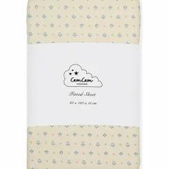 Sale Drap housse en coton bio Capri (60 x 120 cm) Drap Housse Bébé