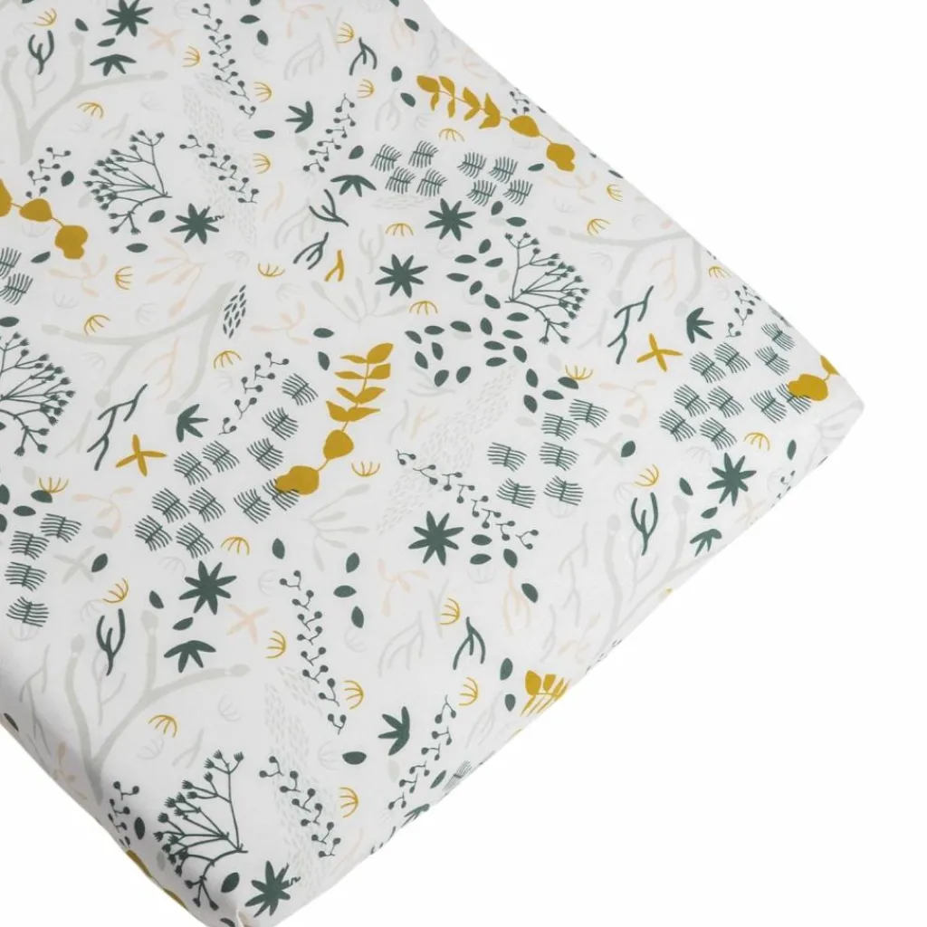 Best Drap housse en coton bio Yukari Douceur Original (50 x 83 cm) Linge De Berceau