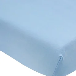 Trois Kilos Sept Drap housse en coton Ciel (60 x 120 cm)