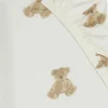 Discount Drap housse en coton ours Teddy Bear (60 x 120 cm) Drap Housse Bébé