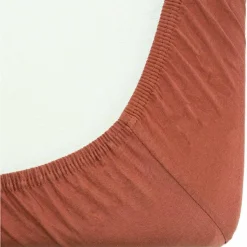 Discount Drap housse en coton Terracotta (60 x 120 cm) Drap Housse Bébé