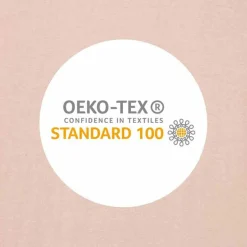 Trois Kilos Sept Drap housse en coton vieux rose (70 x 140 cm)