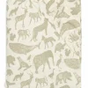 Online Drap housse en jersey Animals Olive Green (70 x 140 cm) Drap Housse Bébé
