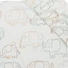 Jollein Drap housse en jersey Elephant Tales (60 x 120 cm)