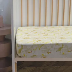 Domiva Drap housse en jersey Honey Moon (60 x 120 cm)