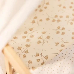 Jollein Drap housse en jersey Leafy Dreams (70 x 140 cm)