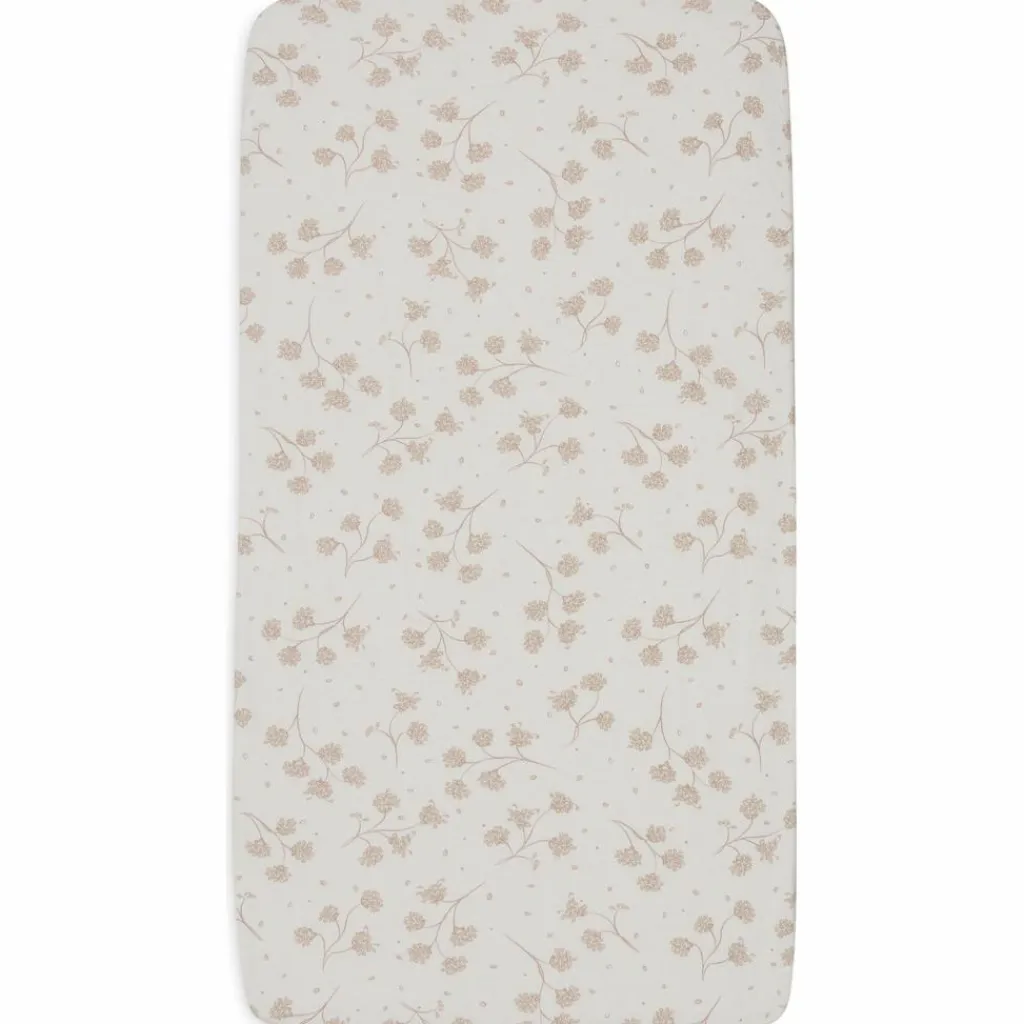 Jollein Drap housse en jersey Leafy Dreams (70 x 140 cm)