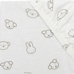 Drap housse en jersey Miffy and Friends (70 x 140 cm) Drap Housse Bébé