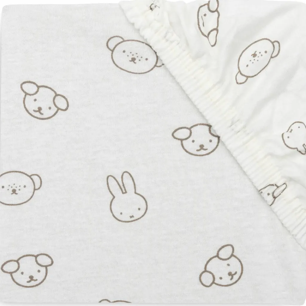 Drap housse en jersey Miffy and Friends (70 x 140 cm) Drap Housse Bébé