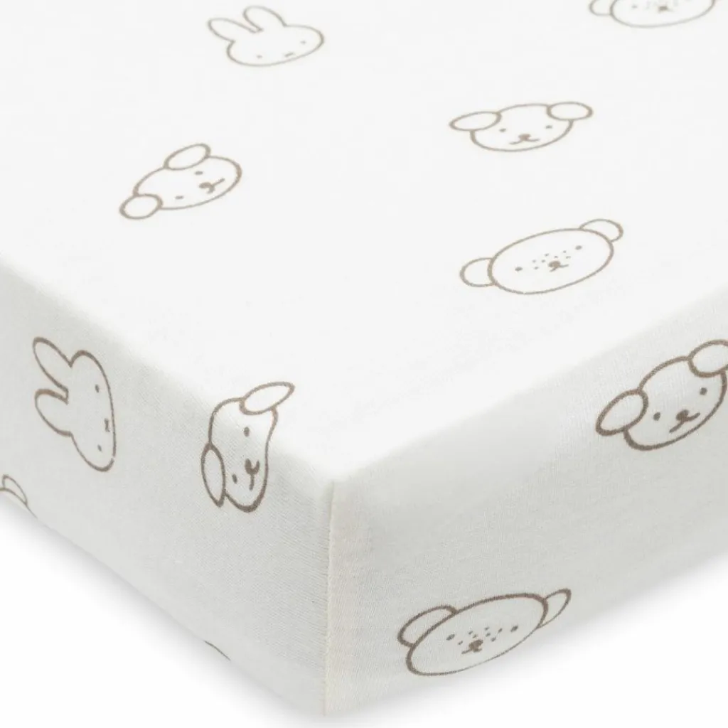 Hot Drap housse en jersey Miffy and Friends (60 x 120 cm) Drap Housse Bébé