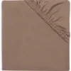 Jollein Drap housse en jersey Milky Coffee (40 x 80 cm)