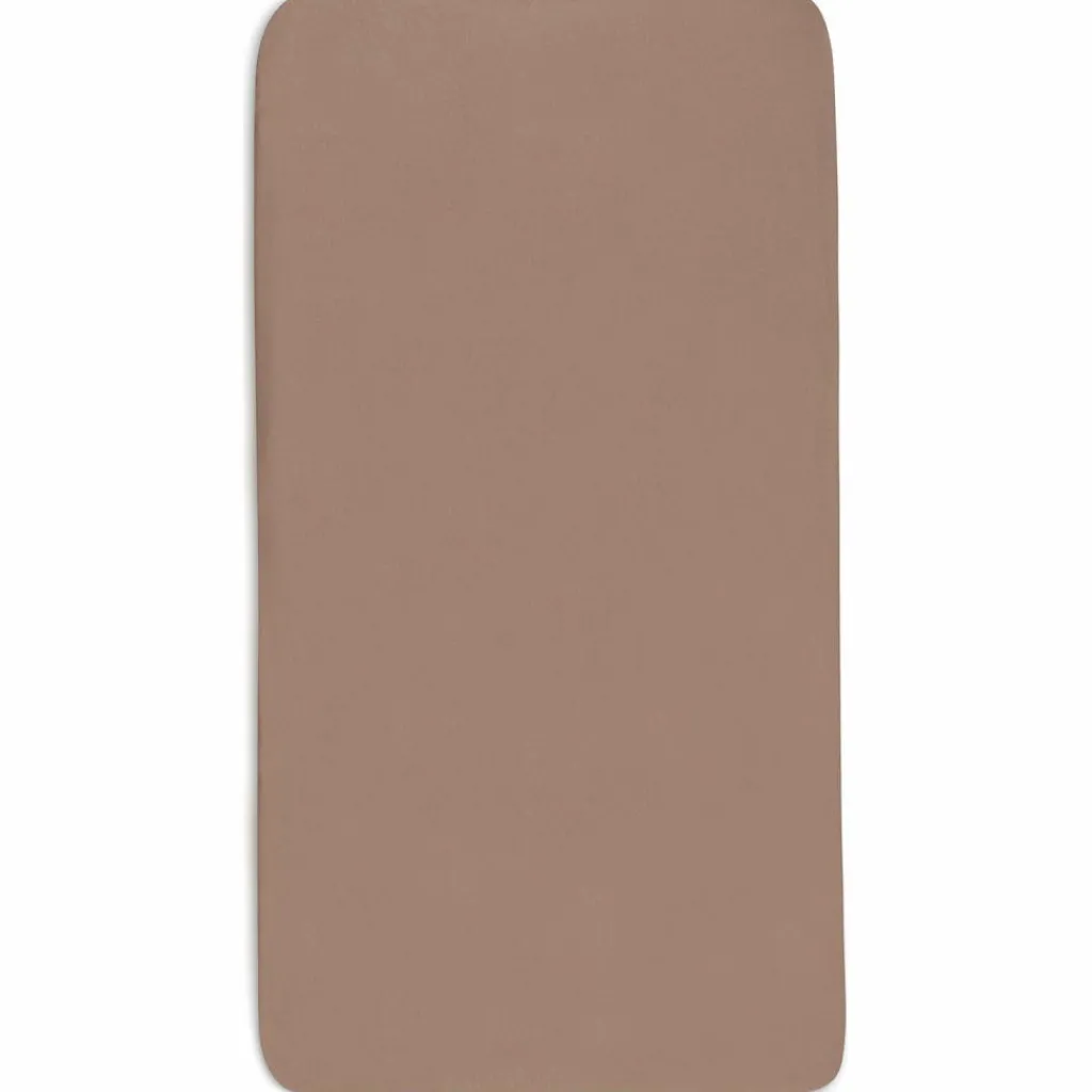 Jollein Drap housse en jersey Milky Coffee (40 x 80 cm)