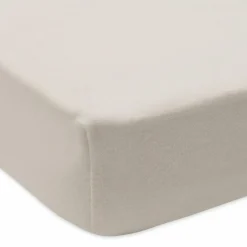 Outlet Drap housse en jersey Oatmeal (40 x 80 cm) Linge De Berceau
