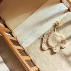 Outlet Drap housse en jersey Oatmeal (40 x 80 cm) Linge De Berceau