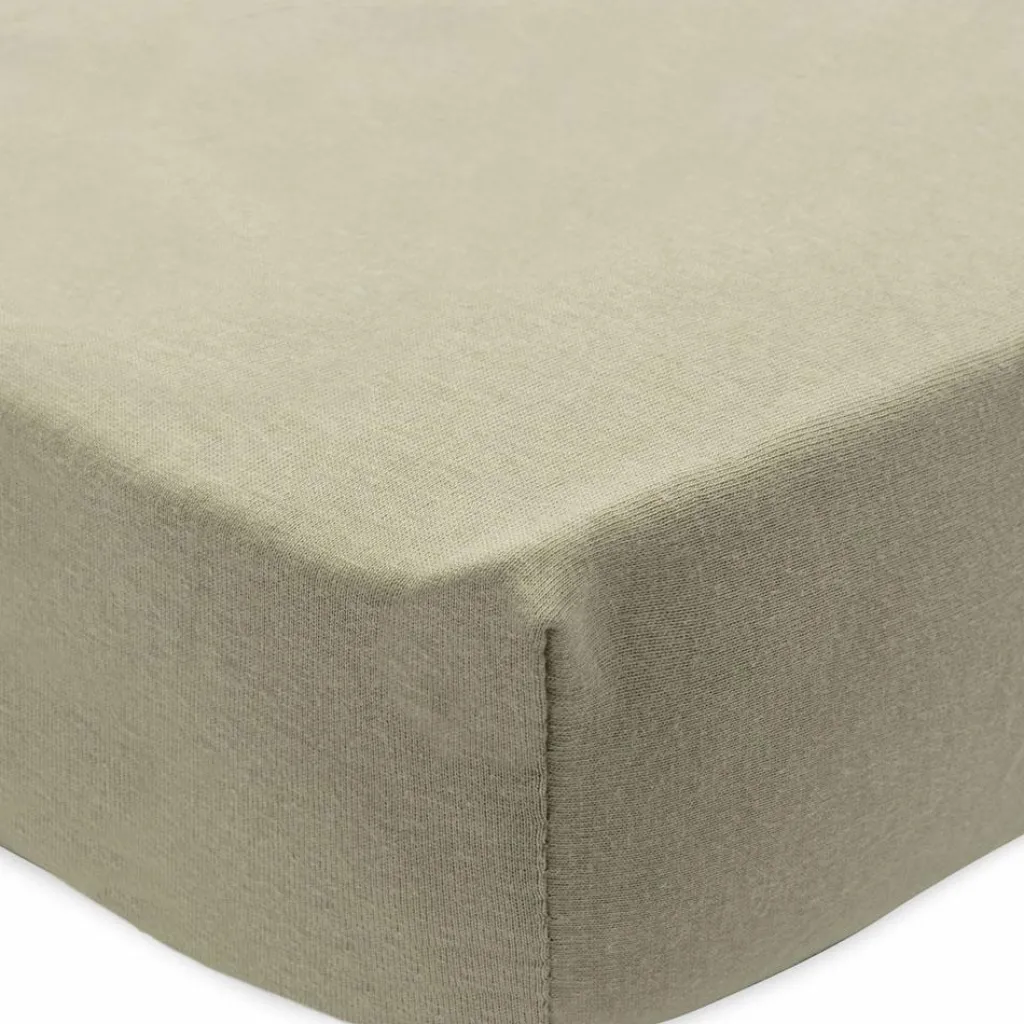 Jollein Drap housse en jersey Olive Green (40 x 80 cm)
