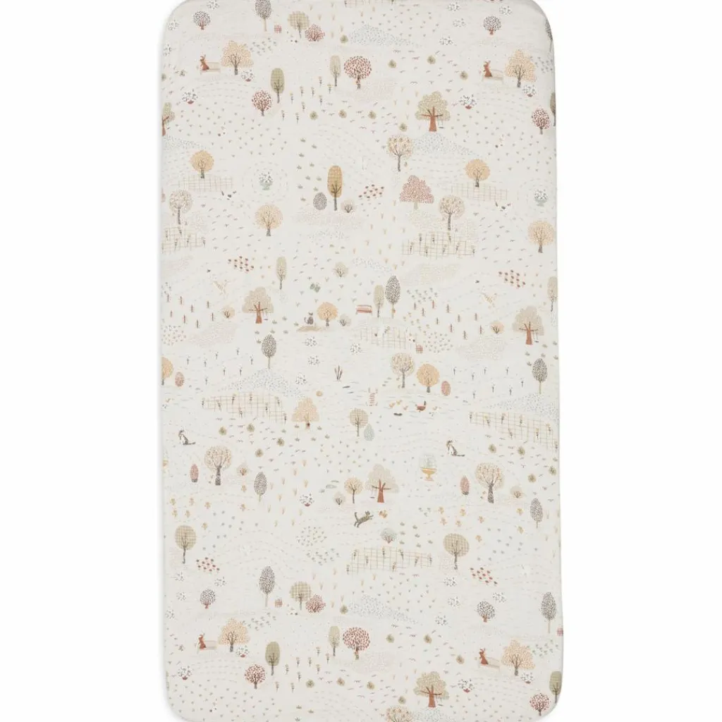 Drap housse en jersey Tiny Park (40 x 80 cm) Linge De Berceau