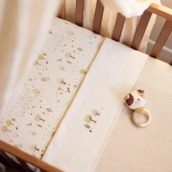 Drap housse en jersey Tiny Park (40 x 80 cm) Linge De Berceau