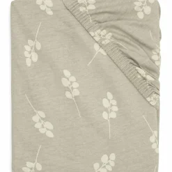 Jollein Drap housse en jersey Twig Olive Green (70 x 140 cm)