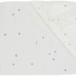 New Drap housse en jersey Twinkling Sea Green (40 x 80 cm) Linge De Berceau