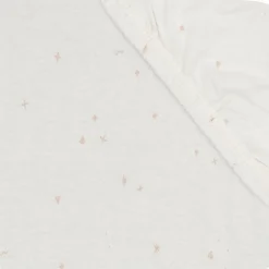 Hot Drap housse en jersey Twinkling Wild Rose (70 x 140 cm) Drap Housse Bébé