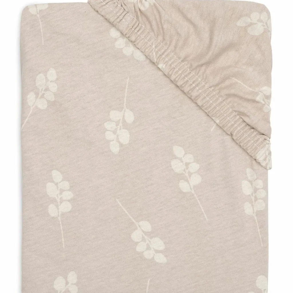 Jollein Drap housse en jersey Twig Wild Rose (70 x 140 cm)