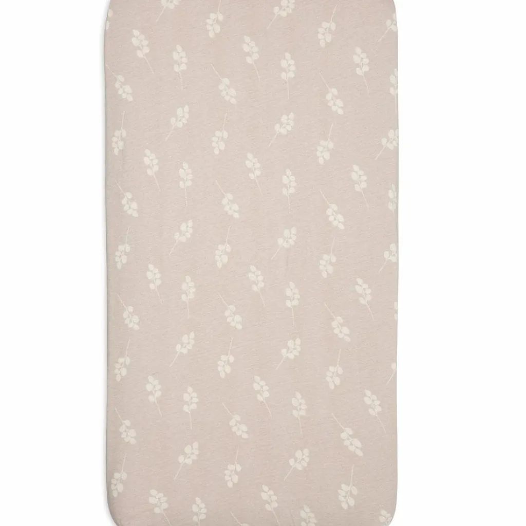 Jollein Drap housse en jersey Twig Wild Rose (70 x 140 cm)