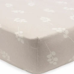 Jollein Drap housse en jersey Twig Wild Rose (70 x 140 cm)