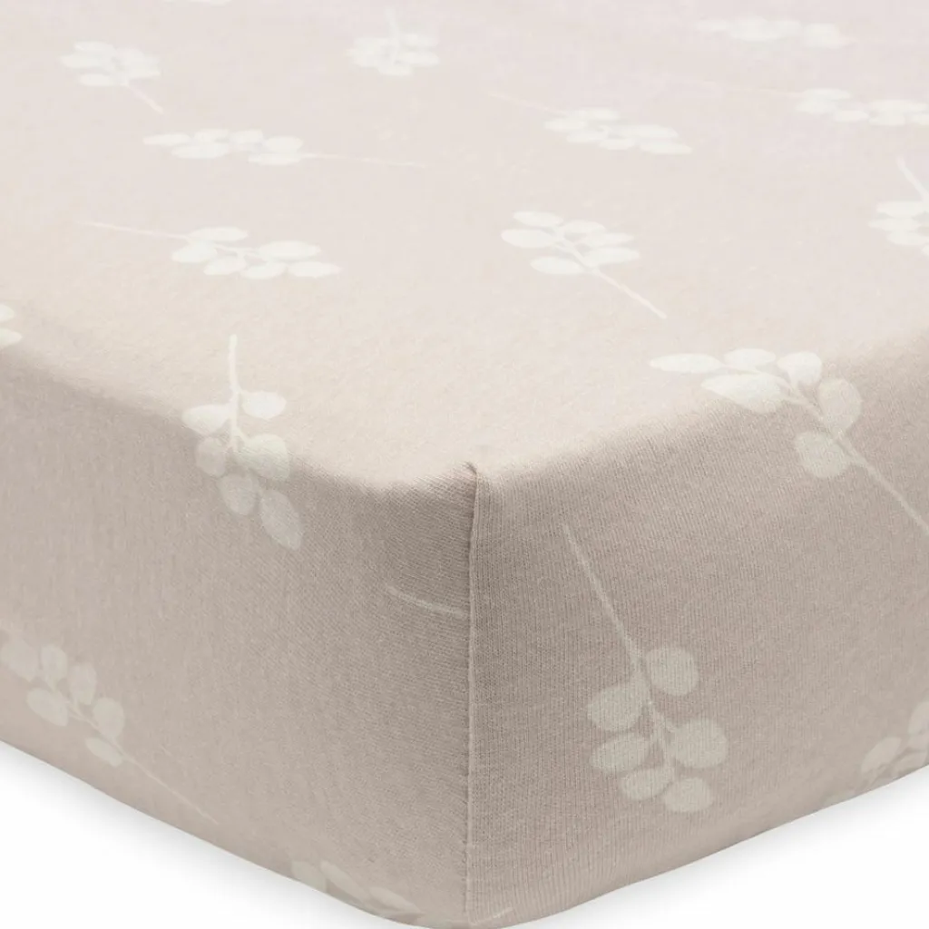 Jollein Drap housse en jersey Twig Wild Rose (70 x 140 cm)