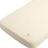 Sauthon Drap housse en mousseline de coton Vanille (70 x 140 cm)