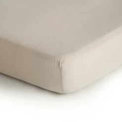 Clearance Drap housse en mousseline de coton Fog (100 x 40 cm) Linge De Berceau