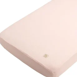 Sauthon Drap housse en mousseline de coton Pétale (70 x 140 cm)
