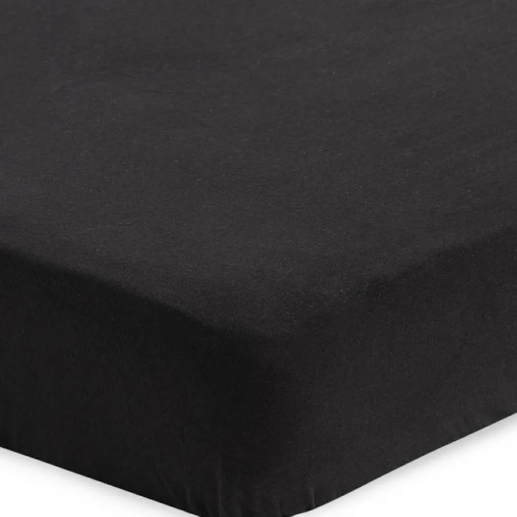 Jollein Drap housse noir (60 x 120 cm)