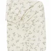 Babyshower Drap housse Olive Bloom (70 x 140 cm)
