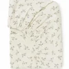 Outlet Drap housse Olive Bloom (60 x 120 cm) Drap Housse Bébé