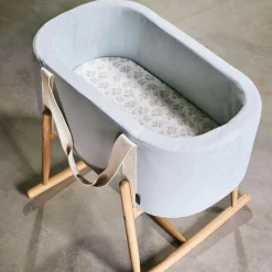 Charlie Crane Drap housse PearlBlossom pour couffin Kuko et berceau Kumi (65 x 40 cm)