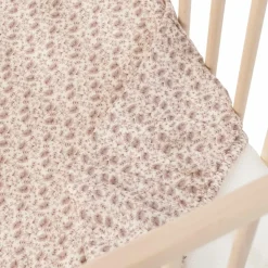 Walking Mum Drap housse pour berceau Gala Cerise (120 x 60 cm)