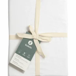 Kadolis Drap housse pur coton Blanc (70 x 140 cm)