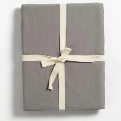 Drap housse pur coton Gris tourterelle (70 x 140 cm) Drap Housse Bébé