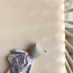 Best Drap housse pur coton Rose nude (60 x 120 cm) Drap Housse Bébé