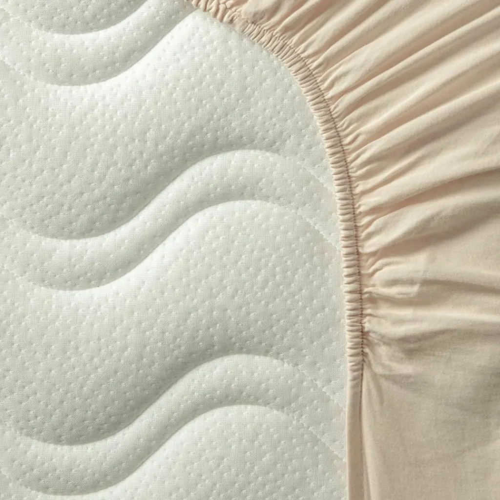 Best Drap housse pur coton Rose nude (60 x 120 cm) Drap Housse Bébé