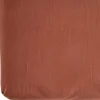 Kadolis Drap housse pur coton Terracotta (70 x 140 cm)