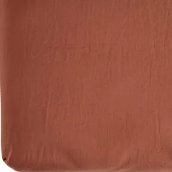 Kadolis Drap housse pur coton Terracotta (70 x 140 cm)