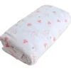 Domiva Drap housse rose Lapinou (70 x 140 cm)